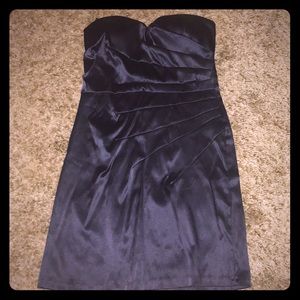 Sexy strapless cocktail dress